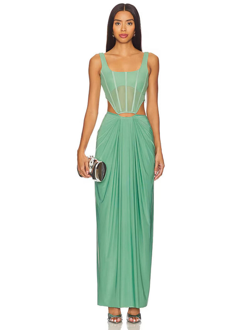 Deme by Gabriella Valentina Set Green Size S NWT $325 msrp